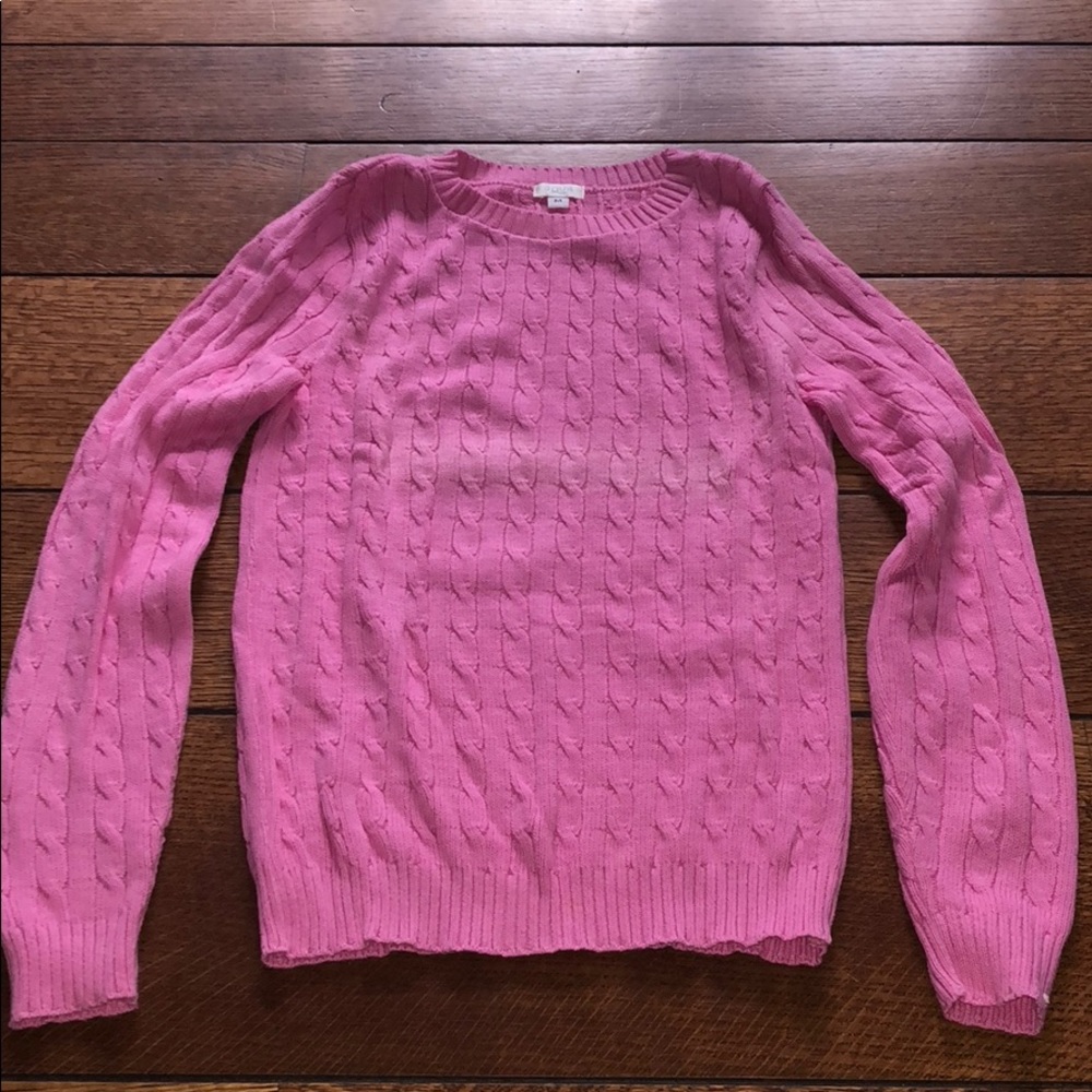 Aqua Pink Sweater